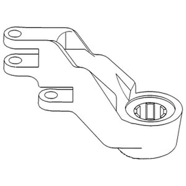 Aftermarket LH Steering Arm L57015 - main